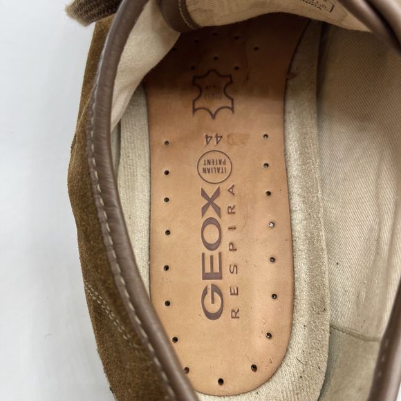 Geox Respira Brown‎ Suede Lace-up - Picture 10 of 11
